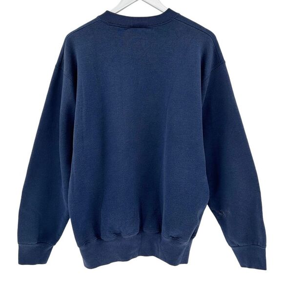 Chicago Bears 1997 Vintage Pro Player NFL Navy Blue Orange Sweater Size Large - Picture 2 of 12